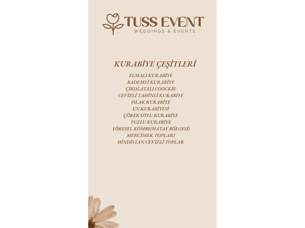 Kurabiye Çeşitleri