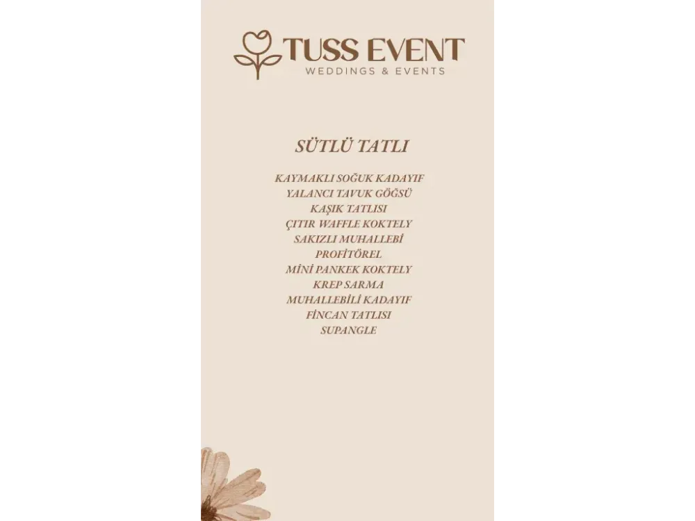 Sütlü Tatlı