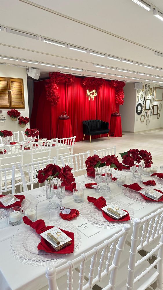 Kırmızı Zarafet konsepti - 12